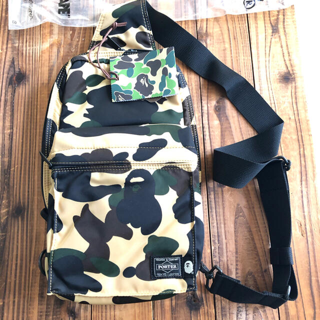 新品　A BATHING APE エイプ　ポーター　バッグ