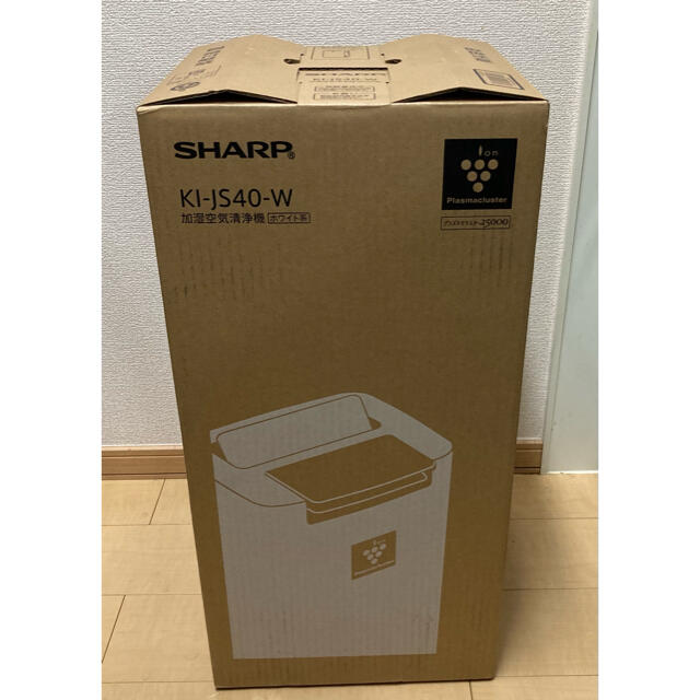 SHARP - シャープ　加湿空気清浄機　KI-JS40-W ［ホワイト］