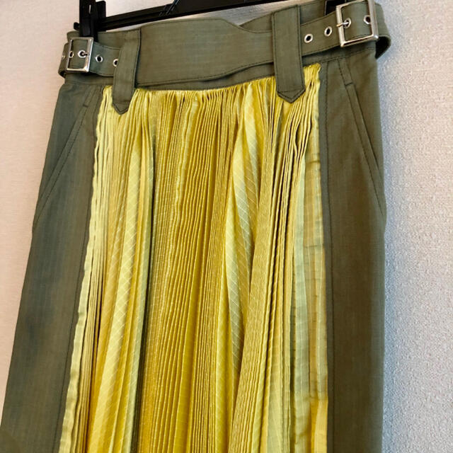 sacai(サカイ)のsacai  プリーツスカート レディースのスカート(ロングスカート)の商品写真