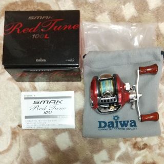 ダイワ(DAIWA)のスマック レッドチューン 100L(左ハンドル)(リール)