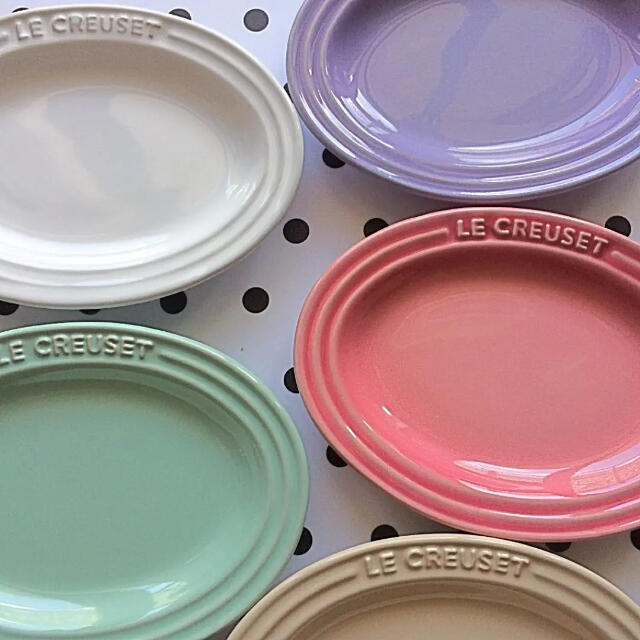 ♡ルクルーゼ  ミニ オーバル プレート パステルカラー LE CREUSET