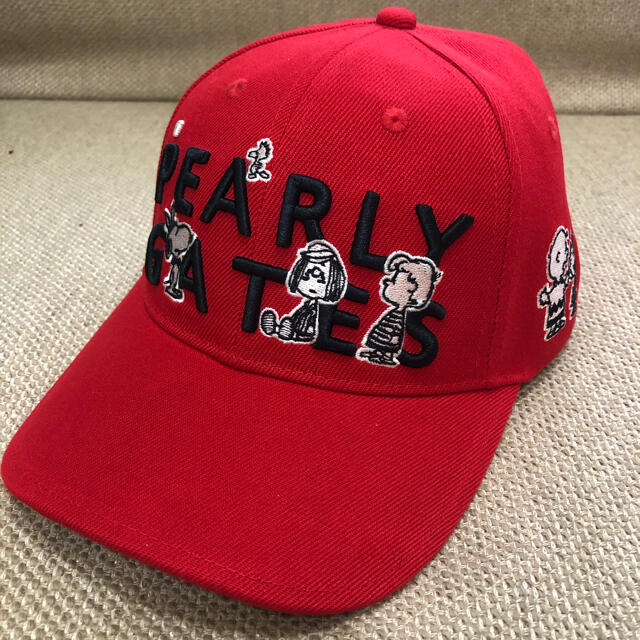 PEARLY GATES × SNOOPY キャップ
