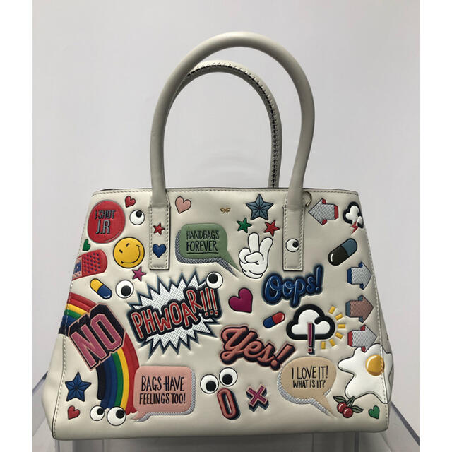 ANYA HINDMARCH - アニヤハインドマーチ ステッカーズ トートバッグの ...