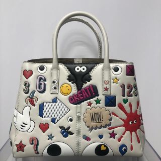 ANYA HINDMARCH - アニヤハインドマーチ ステッカーズ トートバッグの ...