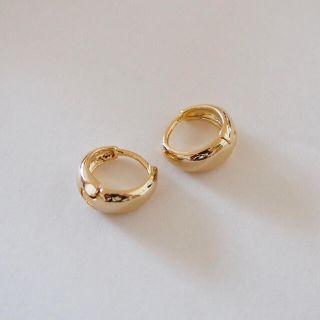 フープピアス/ゴールド(ピアス)