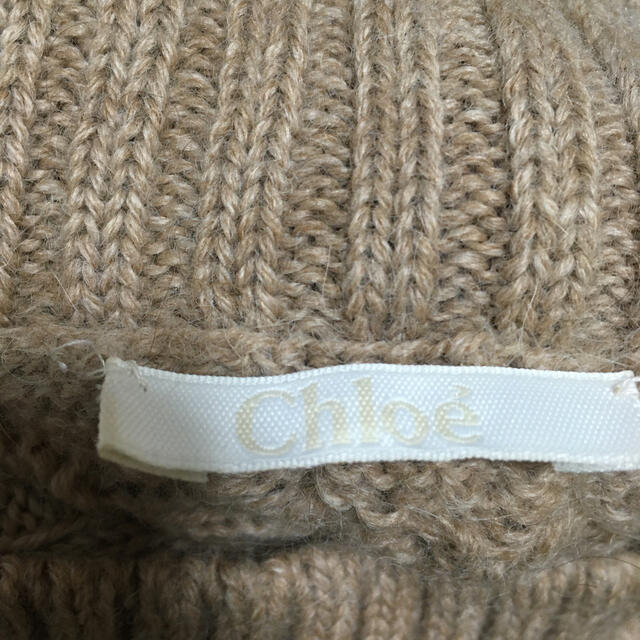 Chloe(クロエ)のChloe ニットポンチョ　 レディースのジャケット/アウター(ポンチョ)の商品写真