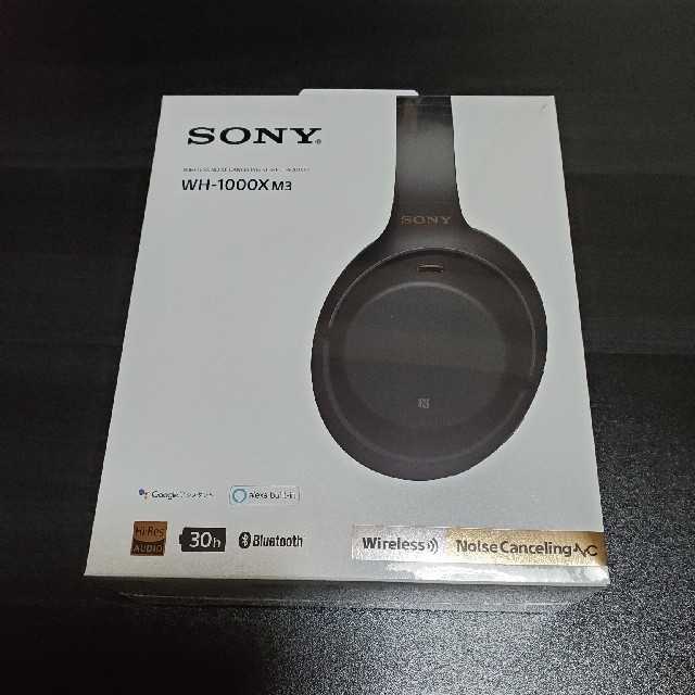 新品 未開封 SONY WH-1000XM3 ブラック 国内正規品 送料込