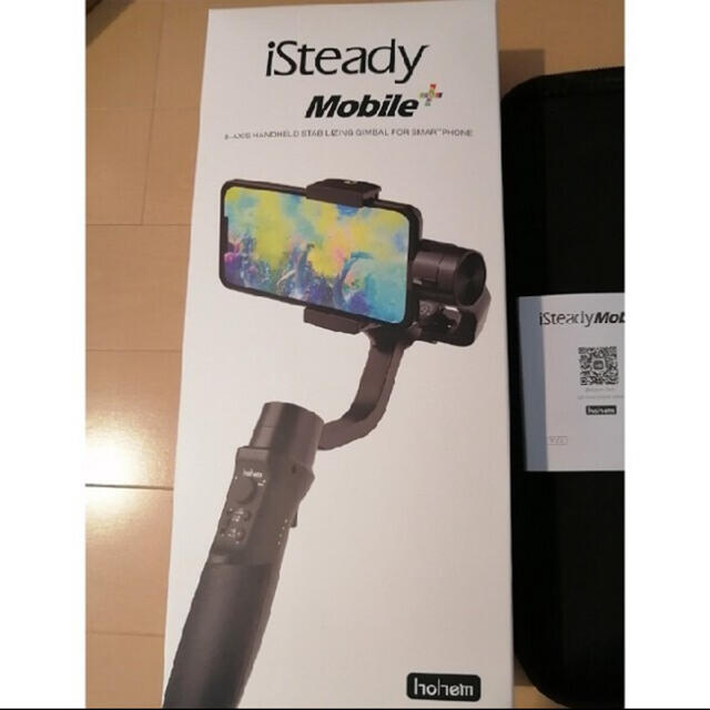 GoPro(ゴープロ)の美品！Hohem iSteady Mobile+ スタビライザー　iphone用 スマホ/家電/カメラのスマホアクセサリー(自撮り棒)の商品写真