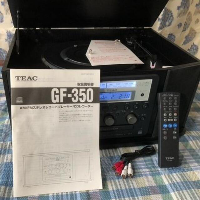 ＴＥＡＣ　ターンテーブル付きＣＤレコーダー／ラジオ　ＧＦ－３５０