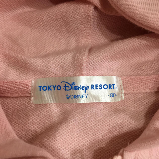 Disney(ディズニー)のTDL 東京ディズニーリゾート　パーカー　80 キッズ/ベビー/マタニティのベビー服(~85cm)(トレーナー)の商品写真