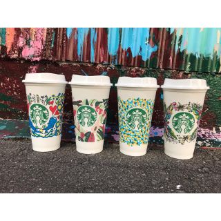 スターバックスコーヒー(Starbucks Coffee)の[1セット4個] スターバックスリユーザブルカップ (タンブラー)