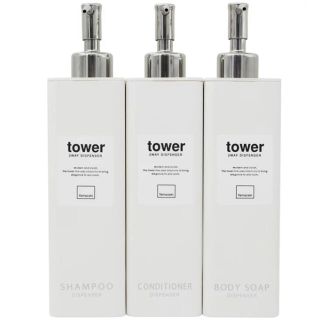 tower ディスペンサー3個セット(日用品/生活雑貨)