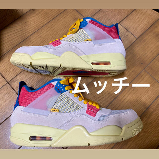 UNION×NIKE AIR JORDAN4 "GUAVA ICE"