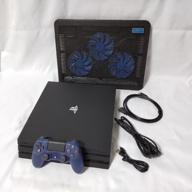 PS4 Pro CUH-7100BB01ジェットブラック 1TB オマケ付 素晴らしい 51.0