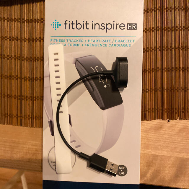 Fitbit Inspire HR キズあり スポーツ/アウトドアのトレーニング/エクササイズ(トレーニング用品)の商品写真