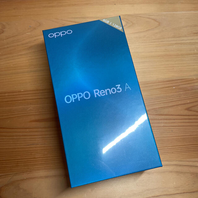 OPPO Reno3 A ブラック　SIMフリースマートフォン/携帯電話