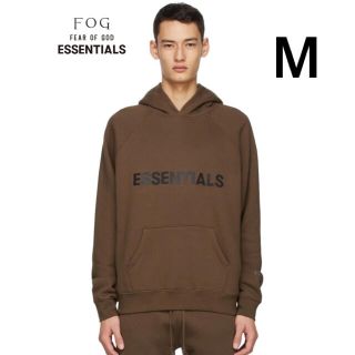 フィアオブゴッド(FEAR OF GOD)のエッセンシャルズ パーカー フーディー ブラウン 茶色(パーカー)