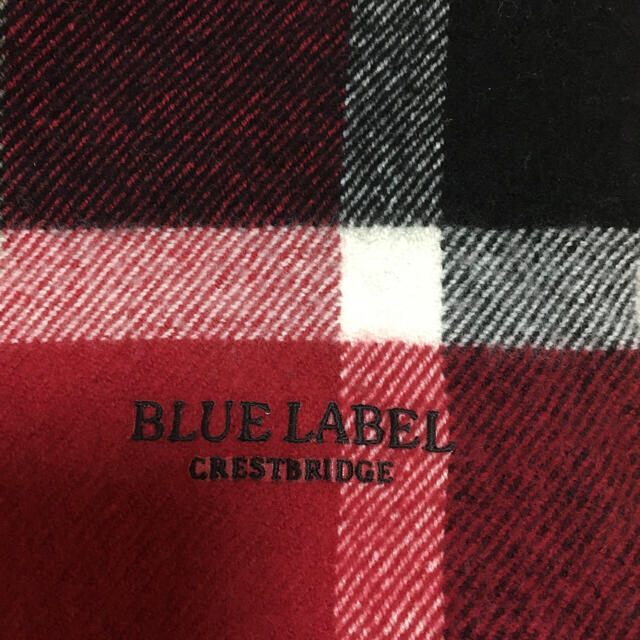 BURBERRY BLUE LABEL(バーバリーブルーレーベル)のブルーレーベルクレストブリッジ　マフラー レディースのファッション小物(マフラー/ショール)の商品写真