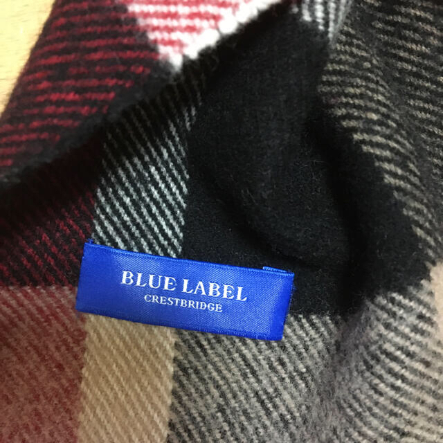 BURBERRY BLUE LABEL(バーバリーブルーレーベル)のブルーレーベルクレストブリッジ　マフラー レディースのファッション小物(マフラー/ショール)の商品写真