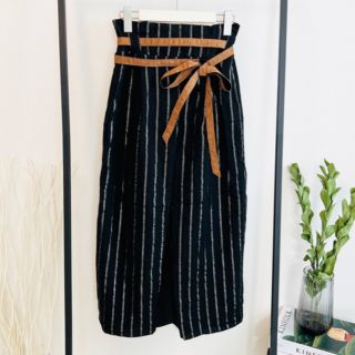 アメリヴィンテージ(Ameri VINTAGE)のAMERI  WASHI LAYERED SKIRT(ロングスカート)