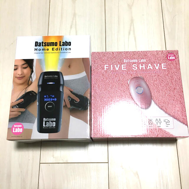 Dr.Ci Labo(ドクターシーラボ)の【オッラ様専用】脱毛ラボ ホームエディション ファイブシェイブセット　おまけ多数 スマホ/家電/カメラの美容/健康(ボディケア/エステ)の商品写真