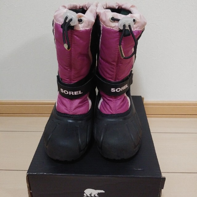 SOREL(ソレル)のお値下げしました！SOREL 　ユースフルーリー　(21cm) キッズ/ベビー/マタニティのキッズ靴/シューズ(15cm~)(ブーツ)の商品写真