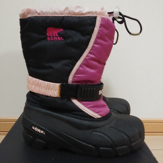 SOREL(ソレル)のお値下げしました！SOREL 　ユースフルーリー　(21cm) キッズ/ベビー/マタニティのキッズ靴/シューズ(15cm~)(ブーツ)の商品写真