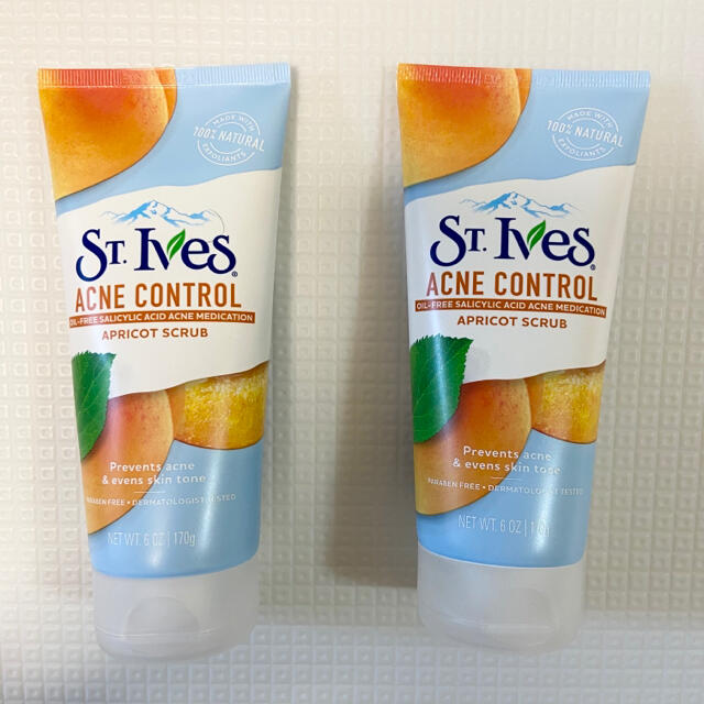 雑誌で紹介された - Unilever St. バラ売り可 170g アクネコントロール アプリコットスクラブ Ives 洗顔料
