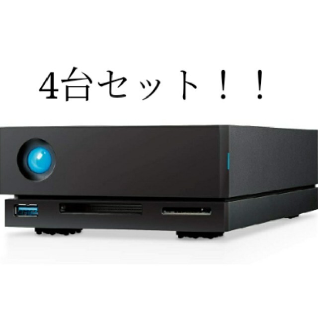 LaCie HDDハードディスク 16TB 1big Dock 4台セット