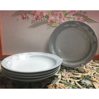 イヴ・サンローラン　プレート　5枚セット　カレー皿　パスタ皿　スープ皿　未使用(食器)