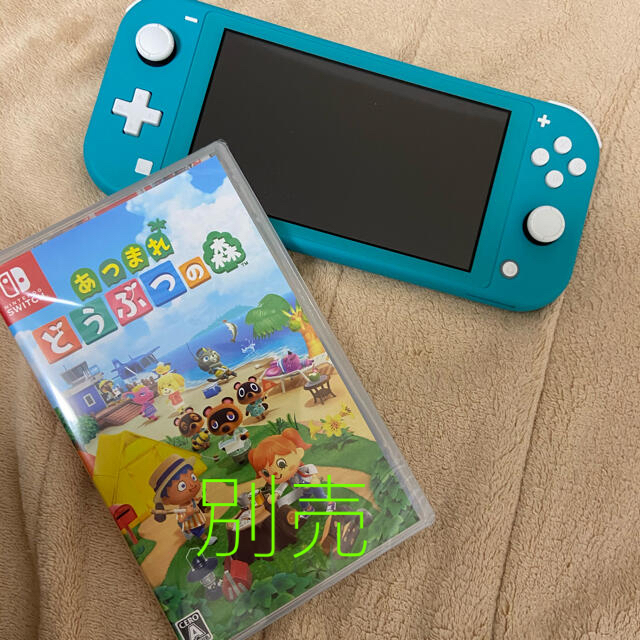 Nintendo Switch(ニンテンドースイッチ)のSwitch ターコイズ エンタメ/ホビーのゲームソフト/ゲーム機本体(携帯用ゲーム機本体)の商品写真