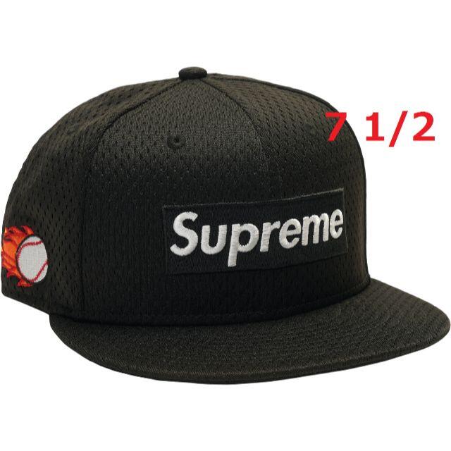 supreme Mesh Box logo New Era cap