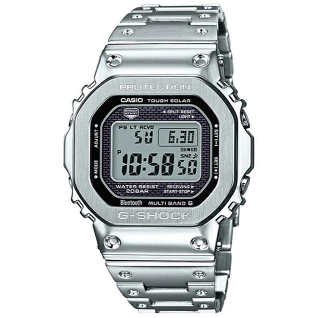 G-SHOCK GMW-B5000D-1JF フルメタル シルバー  腕時計