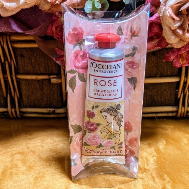 L'OCCITANE(ロクシタン)のL'OCCITANE 美女と野獣RSローズ✨ TDR限定ディズニー コスメ/美容のボディケア(ハンドクリーム)の商品写真