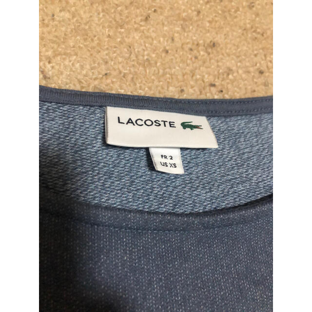 LACOSTE(ラコステ)のラコステスウェットＴシャツ最終値下げ！！ レディースのトップス(Tシャツ(半袖/袖なし))の商品写真