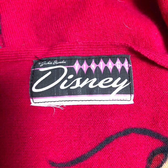 Disney(ディズニー)のDisneyvintage♡カシミア♡ミニーちゃん🎀マフラー レディースのファッション小物(マフラー/ショール)の商品写真