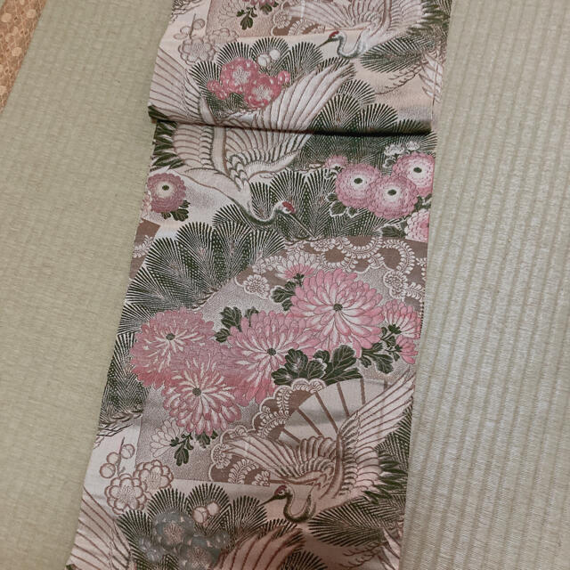 正絹 袋帯 着物 高級帯 高級和服 呉服店 振袖 和服 祝い柄 成人式 祝い着