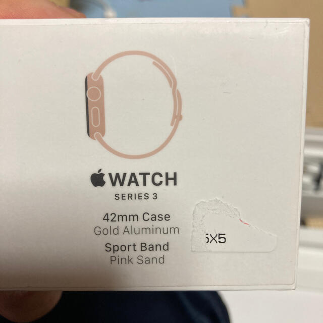 apple watch 3 42mm ゴールド