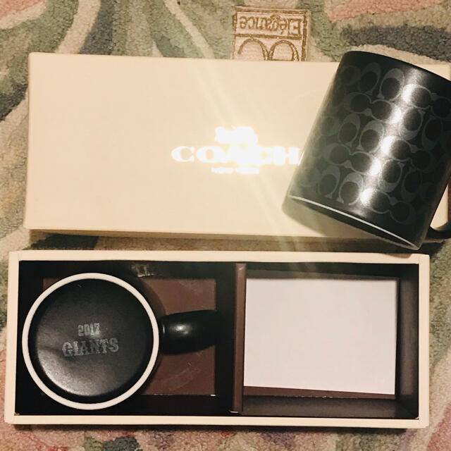 COACH(コーチ)のジャイアンツ　マグカップ　2017 coachコラボ キッズ/ベビー/マタニティの授乳/お食事用品(マグカップ)の商品写真