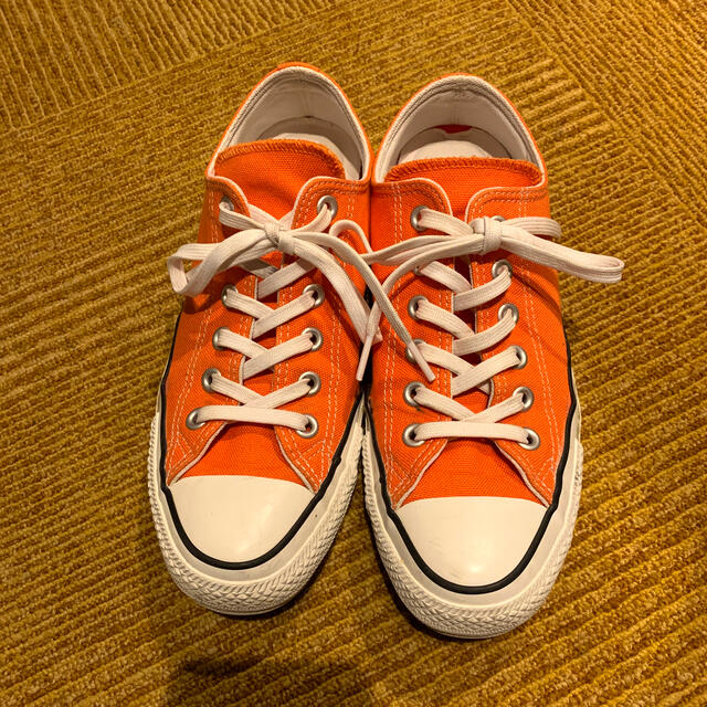 converse ALL STAR 100 OX オレンジ　コンバース