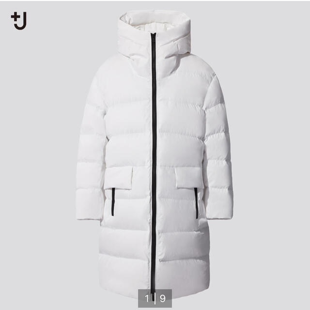 UNIQLO - ライトダウンボリュームロングフーデッドコートの通販 by UNIQLO - ライトダウンボリュームロングフーデッドコートの通販 by