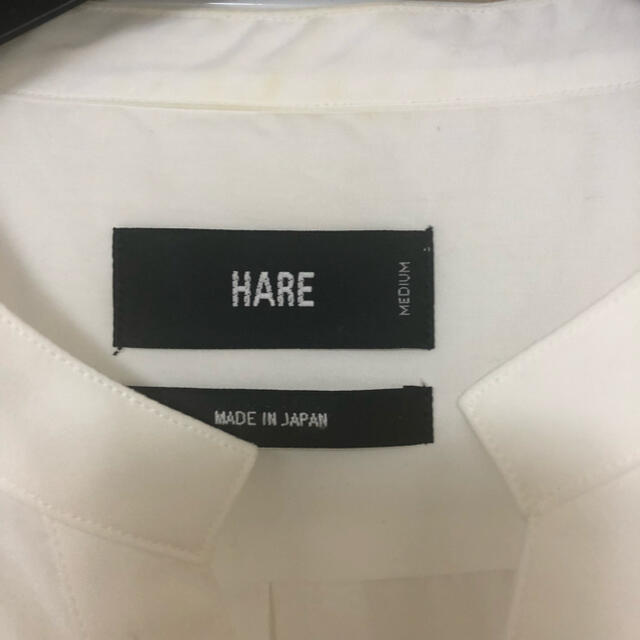 HARE(ハレ)のHare 白シャツ サイズM メンズのトップス(シャツ)の商品写真