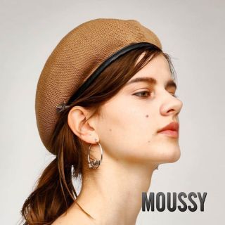 マウジー(moussy)の*kawakazu様ご専用*moussy パイピングベレー帽　(ハンチング/ベレー帽)