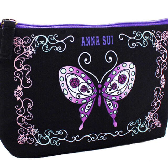 ANNA SUI(アナスイ)の【新品未使用】鬼滅の刃×ANNA SUI ポーチ レディースのファッション小物(ポーチ)の商品写真