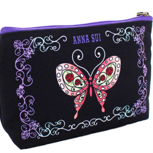 ANNA SUI(アナスイ)の【新品未使用】鬼滅の刃×ANNA SUI ポーチ レディースのファッション小物(ポーチ)の商品写真