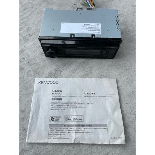 ケンウッド(KENWOOD)のKENWOOD US330MS 純正接続ケーブル付き(カーオーディオ)