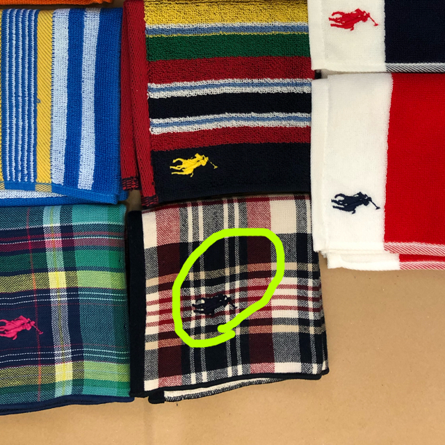 POLO RALPH LAUREN(ポロラルフローレン)のかーぷっこりんご様専用 メンズのファッション小物(ハンカチ/ポケットチーフ)の商品写真