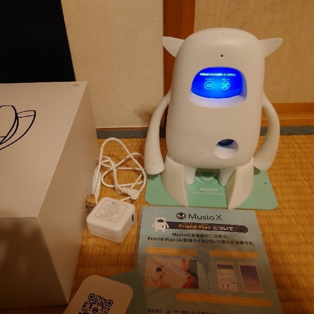 musio X ミュージオ　英会話　ロボット