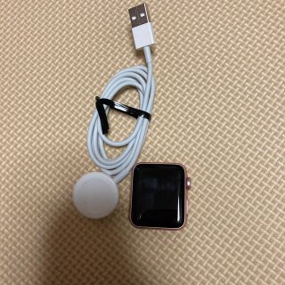 アップルウォッチ(Apple Watch)のapple watch 2 ピンク38mm (腕時計)