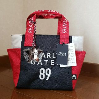 パーリーゲイツ(PEARLY GATES)のぴのもも様専用　ラウンドバッグ　新品未使用(バッグ)